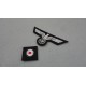 WH Panzer Field Cap Insygnia - Officer