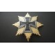 WW2 German Breast Big Star with Iron Cross - Gold